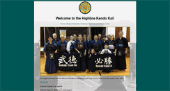 Desktop Screenshot of highlinekendo.org